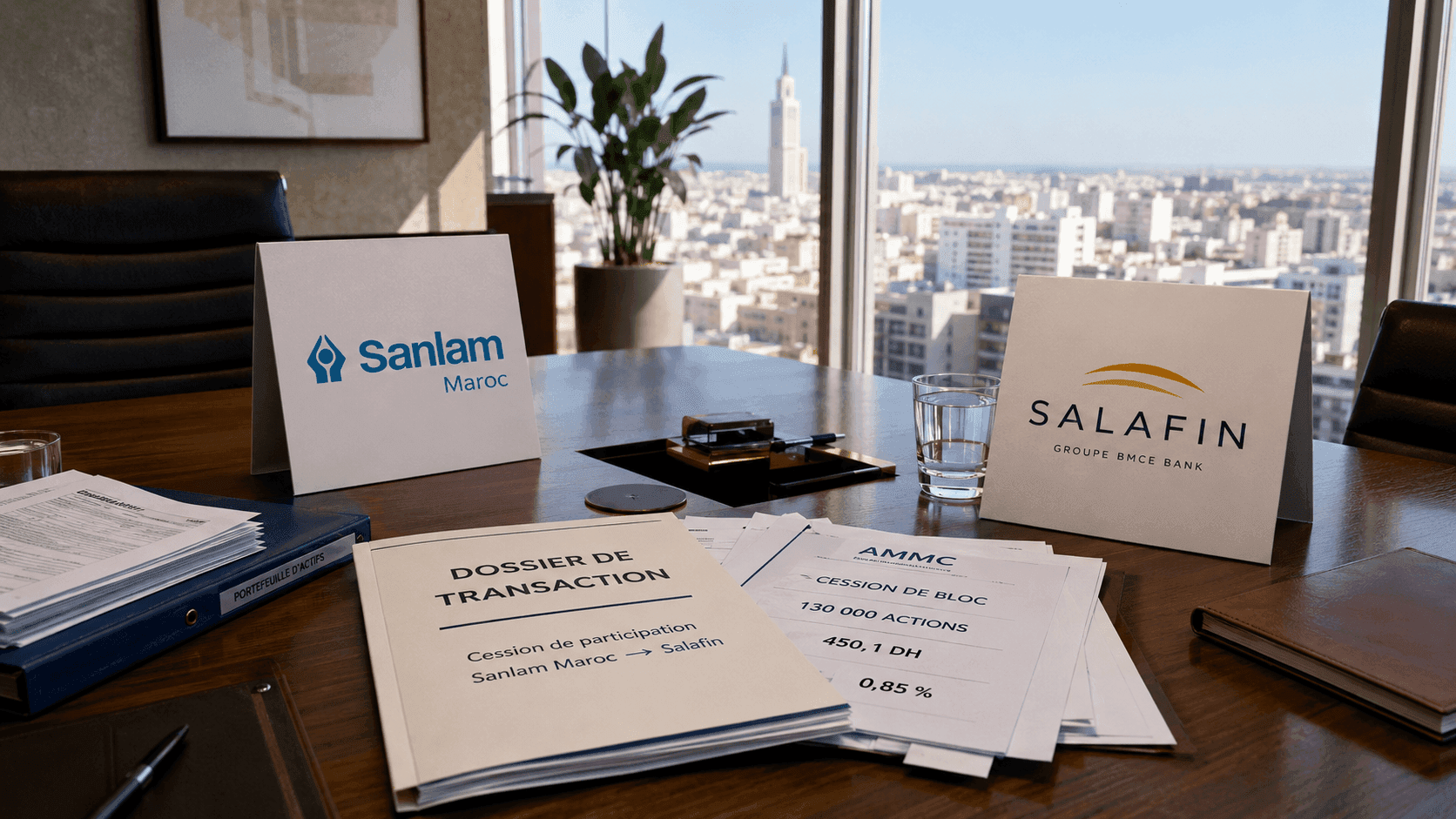 Désengagement de Sanlam Maroc dans Salafin : Réallocation de capital et rationalisation des portefeuilles